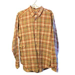 Patagonia Organic Cotton Plaid Long Sleeve Shirt